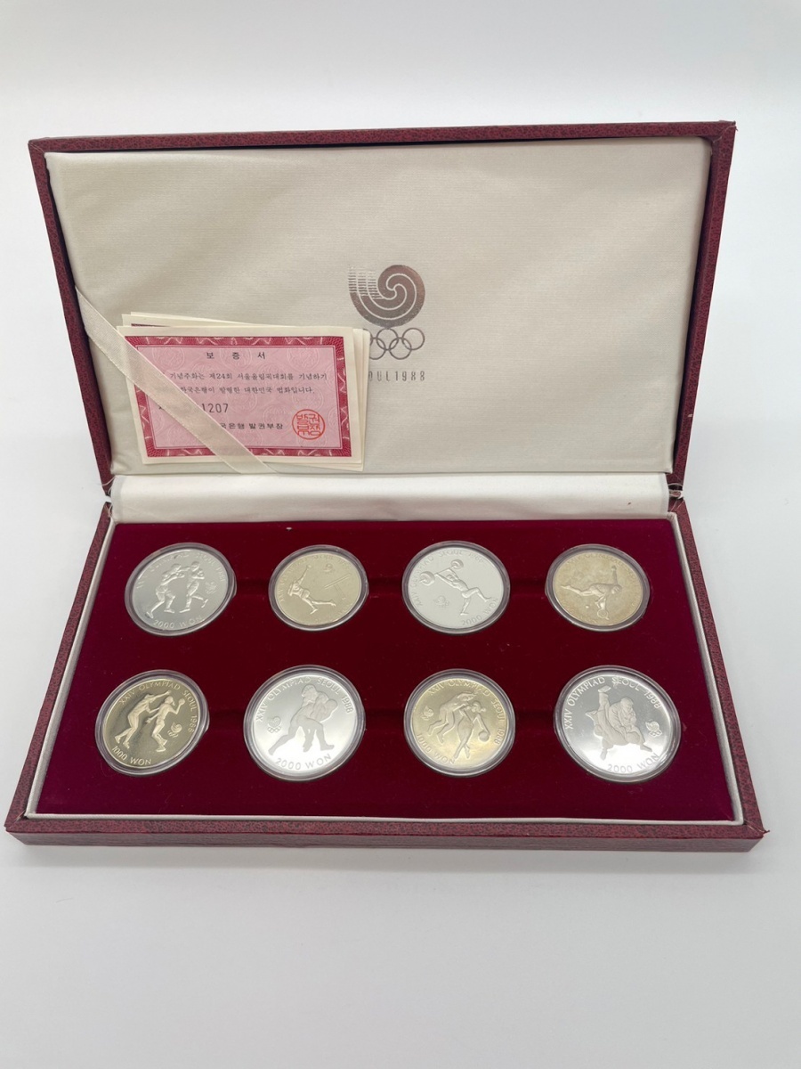 ヤフオク! -「ソウルオリンピック記念硬貨」(アジア) (世界)の落札相場