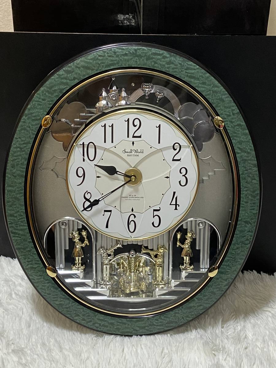 ヤフオク! -「電波からくり時計 スモールワールド リズム時計」(家具