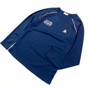le coq sportif * удобный . скорость . материалы * темно-синий футболка с длинным рукавом long T женский L спорт Golf уличный кемпинг Le Coq #EF245