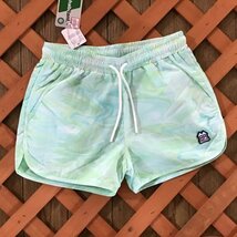 INHABITANT インハビタント 【Boat Womans Dry Shorts】 Green Ssize 正規品 吸汗速乾素材 ドライパンツ UVカット_画像1