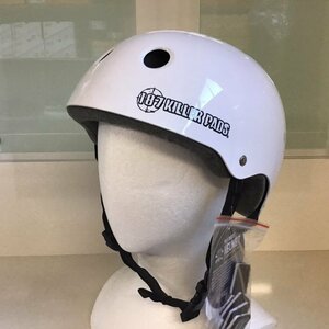 187 KILLER PADS [PRO SKATE HELMET] WHITE XL(60-62cm) новый товар стандартный скейтборд шлем 