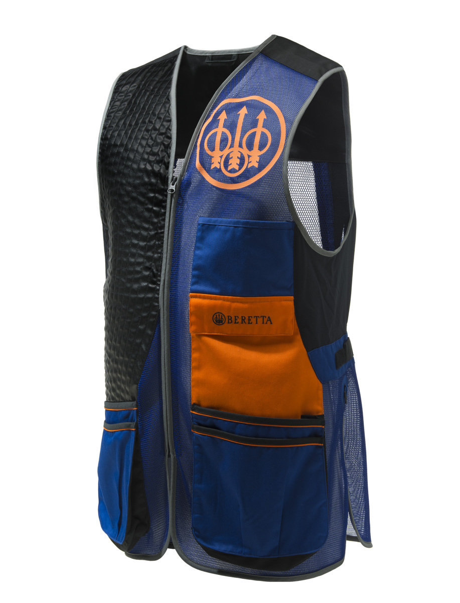 人気デザイナー 新品 ベレッタ BERETTA ベスト 射撃 M トラップ クレー