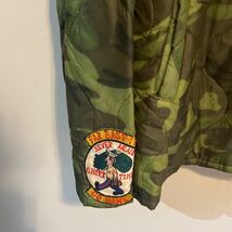 VIET-NAM ”USMC” CAMOUFLAGE TOUR JACKET WITH OKINAWA PATCH（BIG SIZE）XL程度_画像2