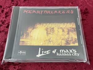 ★HEARTBREAKERS★LIVE AT MAX'S KANSAS CITY★CD★JOHNNY THUNDERS★ジョニー・サンダース★ハートブレイカーズ★ライヴ/カンザス・シティ