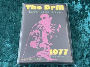★THE DRILL★DVD★1977 LIVE LIVE LIVE★LIMITED SLEEVE EDITION★ザ・ドリル★山部善次郎★YAMAZEN★ライヴ★