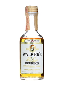 【ミニチュアボトル】ウォーカーズ デラックス 8年 バーボン ウイスキー 箱なし 48ml 43％　KBM1119