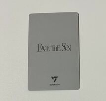 SEVENTEEN ジョシュア Face the Sun Weverse Shop JAPAN 特典 トレカ JOSHUA Photocard_画像3