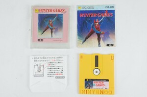 ファミリーコンピュータ ディスクシステム　ウィンターゲームズ　説明書付　任天堂