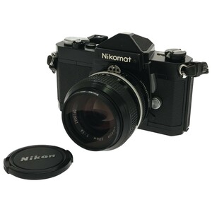 【完動美品】Nikon Nikomat FTN AI NIKKOR 50mm F1.4 ニコン ニコマート MF一眼レフ フィルムカメラ 標準単焦点レンズ ブラック C3448