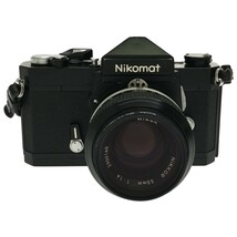 【完動美品】Nikon Nikomat FTN AI NIKKOR 50mm F1.4 ニコン ニコマート MF一眼レフ フィルムカメラ 標準単焦点レンズ ブラック C3448_画像4