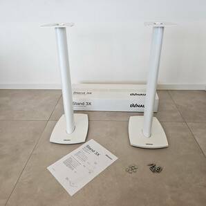 送料込み DYNAUDIO STAND3X ホワイト ディナウディオ スピーカースタンド 元箱ありの画像1