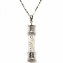 ◆K18WG 天然ダイヤモンド入り ネックレス◆M 4.3g 0.25ct 45.5cm diamond ジュエリー jewelry necklace EA9_画像1