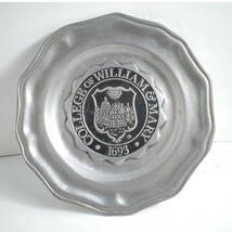 refle【鉄製】 COLLEGE OF WILLIAM & MARY 1693 プレート　マグカップ コップ アメリカ 大学 記念品？ ［①］_画像2