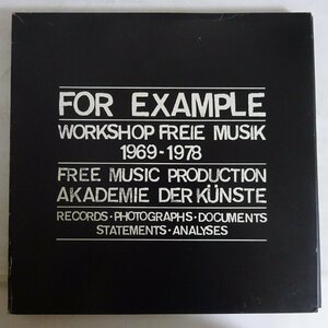 14018127;【Germanyオリジナル/FMP/3LP/BOX/限定600枚/ブックレット付】V.A. / For Example - Workshop Freie Musik 1969 - 1978