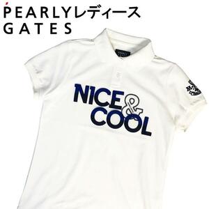 PEARLY GATES パーリーゲイツ 半袖ポロシャツ ホワイト 0