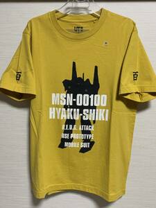 UNIQLO(ユニクロ) - メンズ ガンプラ 40周年 UT レギュラーフィット Mサイズ 未使用 Tシャツ ガンダム 百式 モビルスーツ 人気完売品