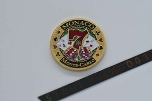  Casino *do* Monte Carlo Gold color coin replica commemorative coin financing Monaco coin replica series memory gift A278