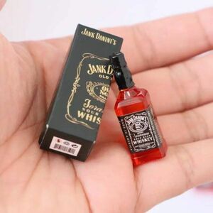  Jack Daniel whisky miniature doll house box attaching toy small articles sake kind sake toy geo llama model miniature series L434