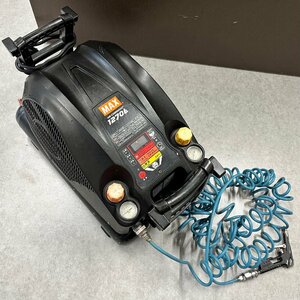 ◎J059 MAX スーパーエア・コンプレッサ AK-HL1270E ブラック 工具 DIY 電動工具 (rt)