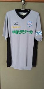 VF甲府 選手 スタッフ トレーニングウエア半袖 (上)(XO)(中古品) 練習着 Mizuno ミズノ ヴァンフォーレ甲府