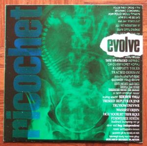 RICOCHET - EVOLVE - 7”EP（INITIAL）1992年 ★★ US HARDCORE / ハードコア