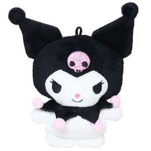 ◆新品　クロミ　kuromi　ぬいぐるみブローチ　バッジ　持ち物の目印に　サンリオ　sanrio