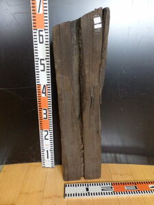 s3042327 ヴィンテージ木材●神代カツラ板●約64cm×16.5cm×8.5cm