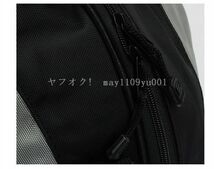 SALE！ ヘルメットバッグ 2WAY 斜めがけ バイク用 アウトドア メンズ レディース 大容量反射素材多機能ツーリング ワンショルダー ブラック_画像8