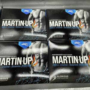 【新品・4こセット】グロリアス製薬　MARTIN-UP（マーチンアップ）15袋入 x 3箱　賞味期限2024年4月