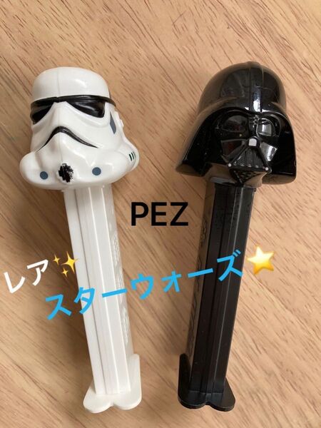 PEZ★人気 スターウォーズ ダースベーダー& ストームトルーパー 2点セット