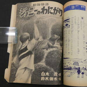 小学三年生 昭和31年11月号 四大ふろく 絵ときなぜなに事典・ぞうさんはかり・スキャンプ荒野の少年・ロケットけんちゃん 小学館 昭和31年の画像10