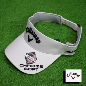  Callaway Golf sun visor [ white ] new goods!