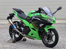 新品 WR’S Ninja400 (2BL-EX400G/8BL-EX400L) スリップオン SS-OVAL焼き色タイプ(チタンシェル) SB4430JM ニンジャ マフラー_画像7