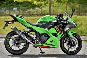 新品 ビームス Ninja250/Z250 2018～ (2BK-EX250P/8BK-EX250Y) R-EVO スリップオン SMB(スーパーメタルブラック) G430-53-P4J BEAMS