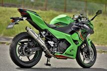 新品 ビームス Ninja250/Z250 2018～ (2BK-EX250P/8BK-EX250Y) R-EVO スリップオン ステンレスサイレンサー G430-53-P3J BEAMS マフラー_画像3