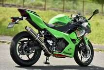 新品 ビームス Ninja250 (8BK-EX250Y/2BK-EX250P) R-EVO スリップオン SMB(スーパーメタルブラック) 政府認証 G433-53-P4J BEAMS マフラー_画像2