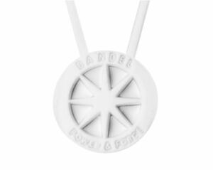 BANDEL バンデル METALLIC Necklace メタリック ネックレス White×White ホワイト ホワイト バンデルネックレス 45cm