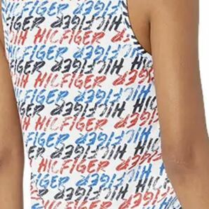 Tommy Hilfiger トミーヒルフィガー Women's レディース Tank topタンクトップ 柄 Lの画像2