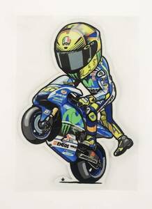 ST-035 MotoGP 46 バレンティーノ ロッシ Rossi YAMAHA AGV 3M ステッカー 反射剤入り