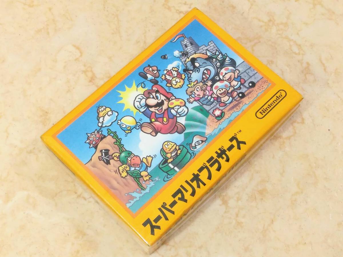 FC スーパーマリオブラザーズ レアストック新品未使用 ファミコン