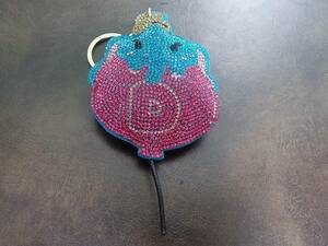 ④③ new goods * Kirakira key holder rhinestone mascot jewelry Dumbo 