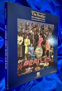 ★Beatles HMV BOX_SGT. (UK初盤CD未開封)●HMV限定CD BOX　世界初CD化当時もの