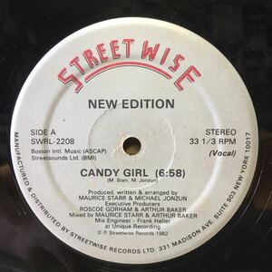 12' NEW EDITION / CANDY GIRL