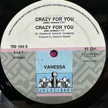 12'　VANESSA / CRAZY FOR YOU_画像4