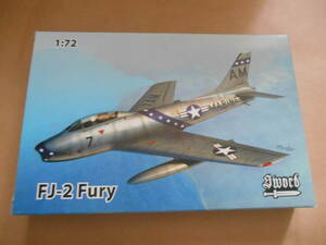 〔全国一律送料340円込〕1/72 ソード アメリカ FJ-2 フューリー 