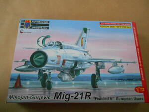 〔全国一律送料340円込〕1/72 KPモデル ミコヤン MiG-21R "ヨーロピアン仕様"