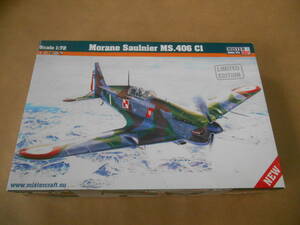 〔全国一律送料290円込〕1/72 ミスタークラフト モラーヌ・ソルニエ MS.406 C1