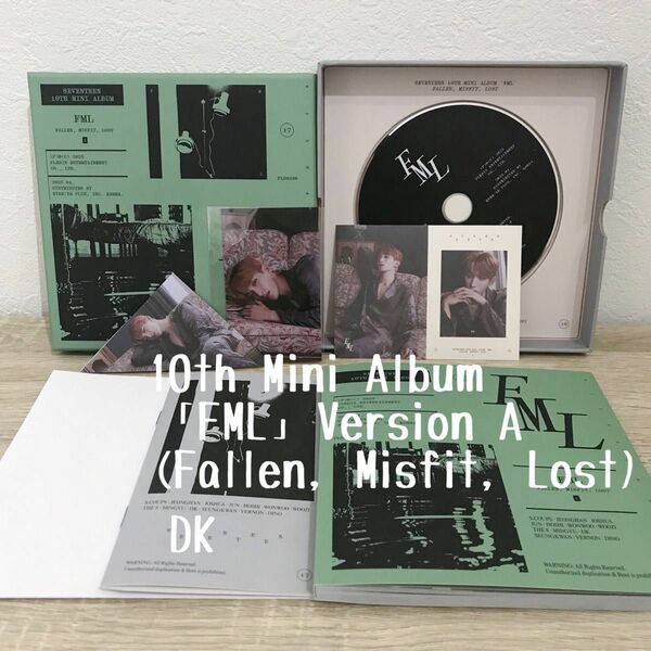 SEVENTEEN 10th Mini Album「FML」Version A(Fallen, Misfit, Lost)