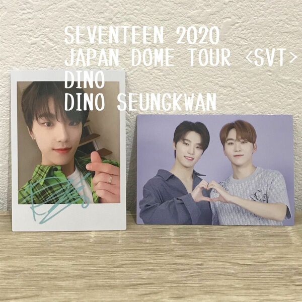 SEVENTEEN 2020 JAPAN DOME TOUR DINO DINO SEUNGKWAN