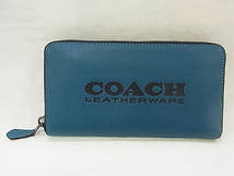 コーチ COACH ラウンドファスナー 【中古】 【財布】_画像1